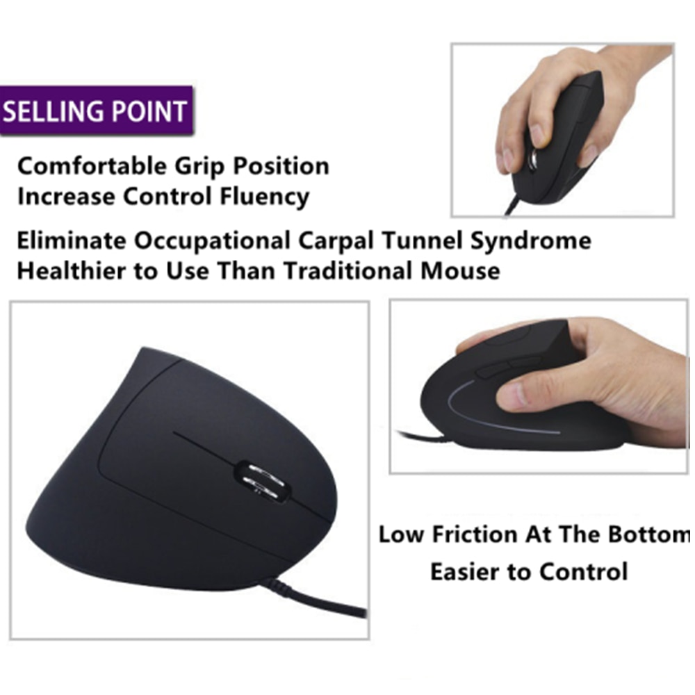 USB Ergonomic Vertical Mouse