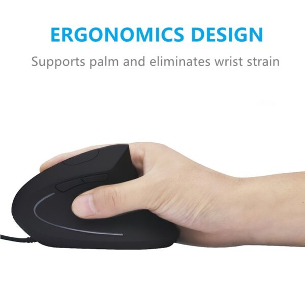 USB Ergonomic Vertical Mouse - Image 4