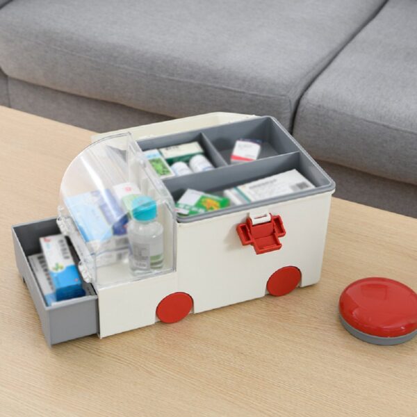 Ambulance Car Shaped First Aid Box - Image 5