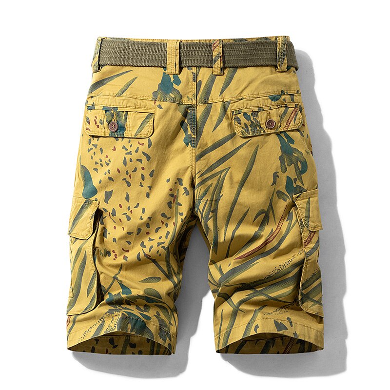 Men's Abstract Print Camping Shorts