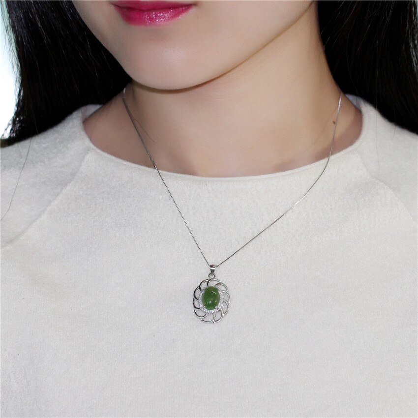 Women's Gemstone Pendant Necklace