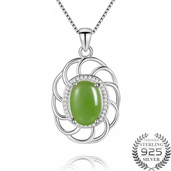 Women's Gemstone Pendant Necklace