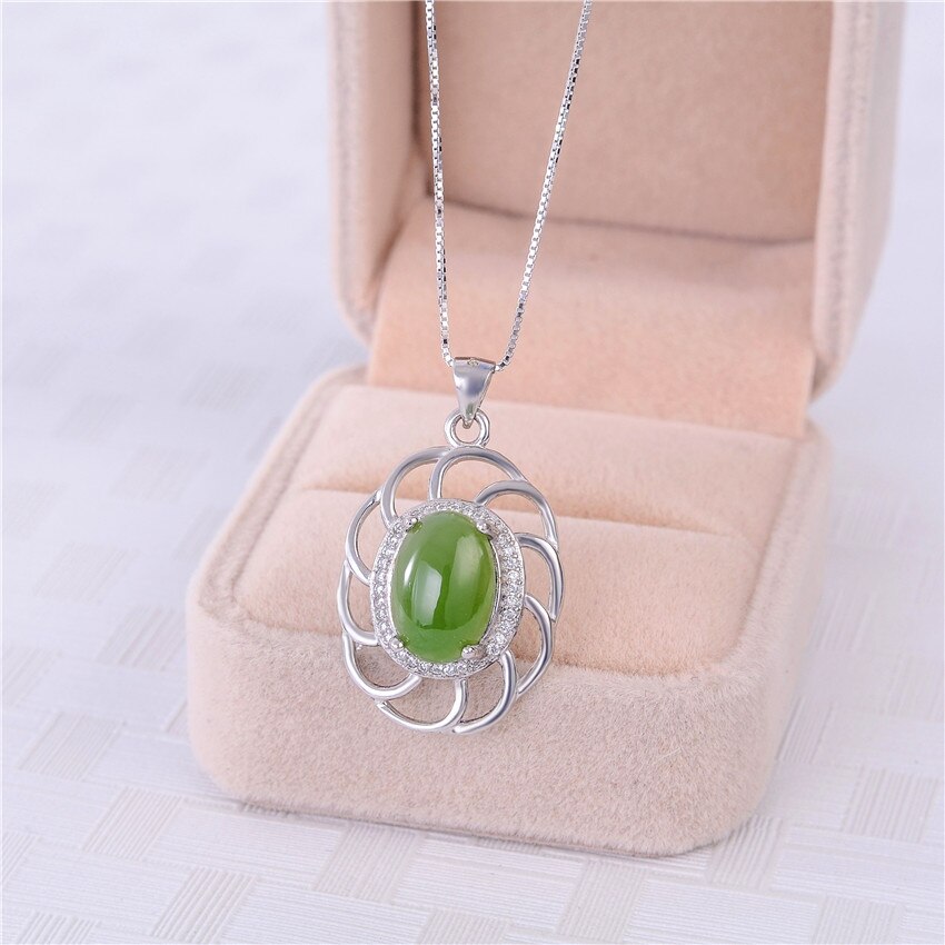 Women's Gemstone Pendant Necklace