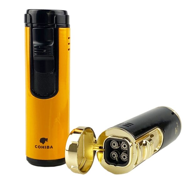 4-Jet Metal Cigar Lighter - Image 6