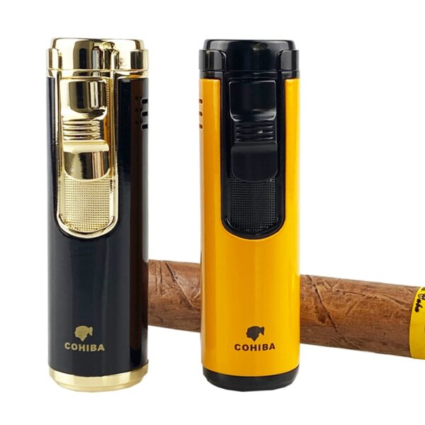 4-Jet Metal Cigar Lighter - Image 5