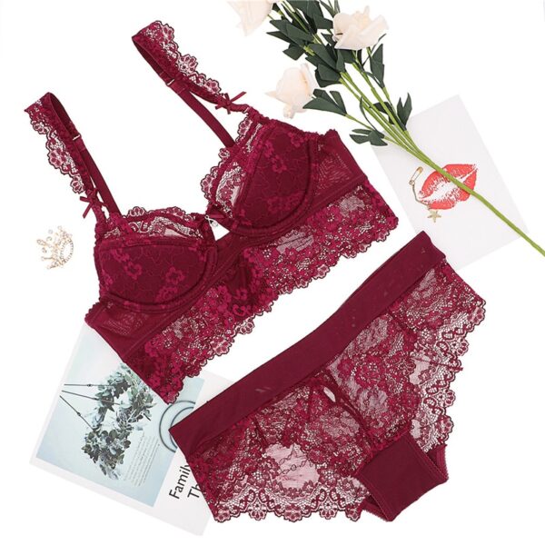 Sexy Padded Women's Lingerie Set