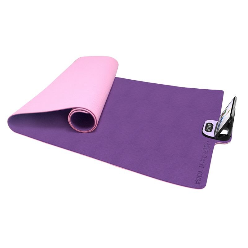 Yoga Tamping Mat with Smartphone Stand