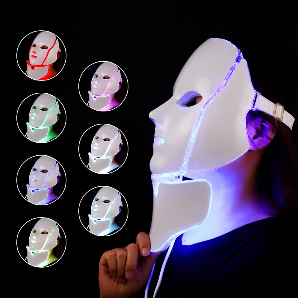 7 Colors LED Facial Mask