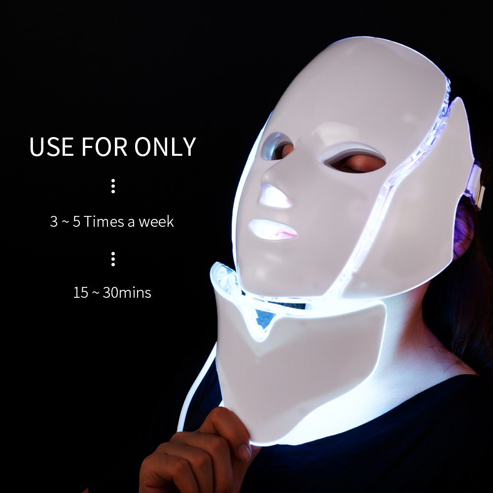 7 Colors LED Facial Mask