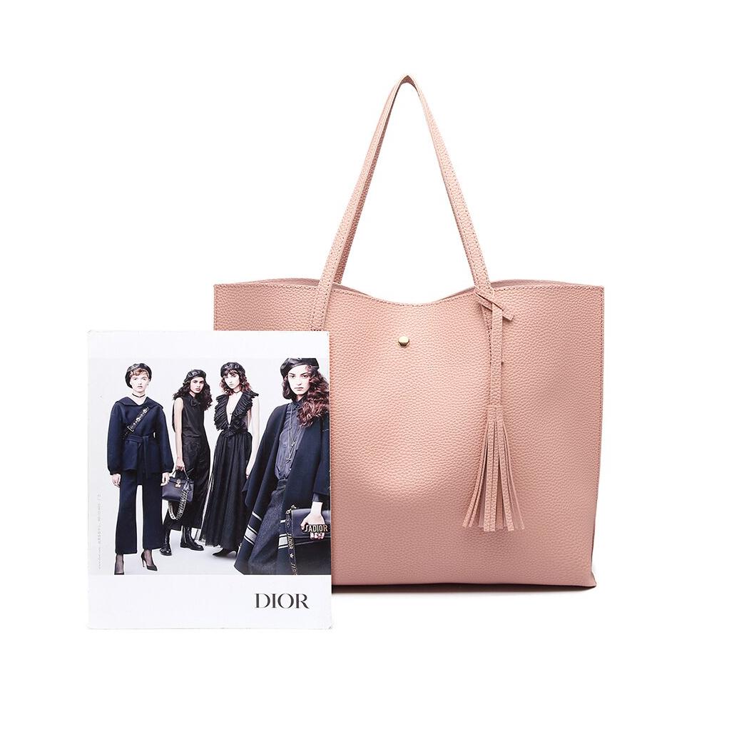 Soft Leather Tote Bag