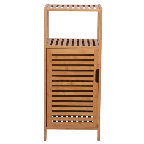 Bamboo Bathroom Floor Shelf - Image 8