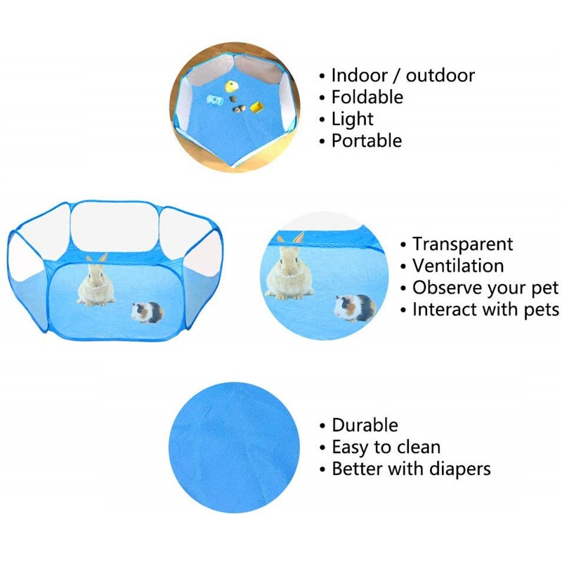 Foldable Design Small Pet Cage