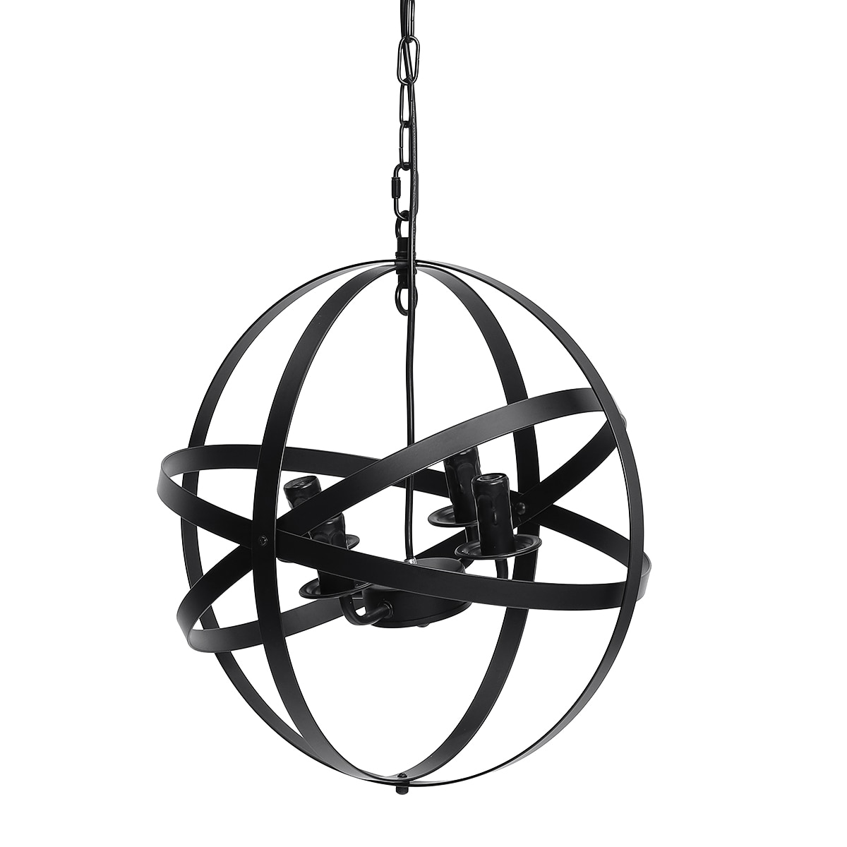 Iron Sphere Pendant Lighting