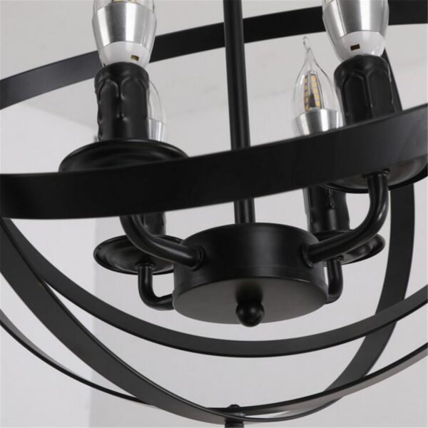 Iron Sphere Pendant Lighting - Image 5