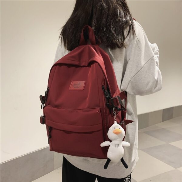 Nylon Waterproof Backpack - Image 4