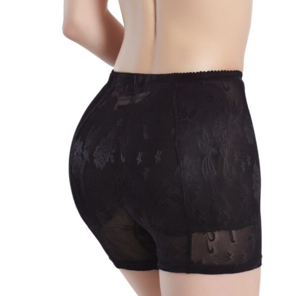 Padded Women's Panties in Black and Beige - Image 7