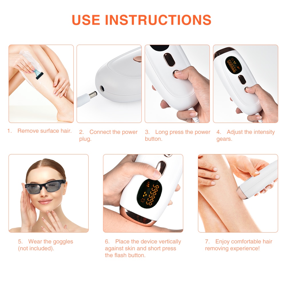 IPL Laser Painless Electric Epilator