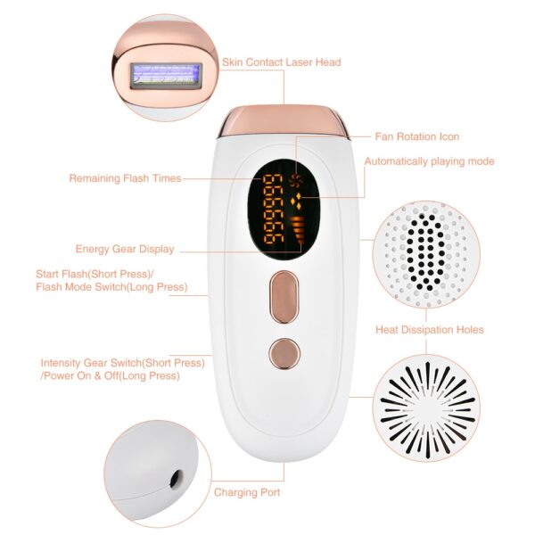 IPL Laser Painless Electric Epilator - Image 4