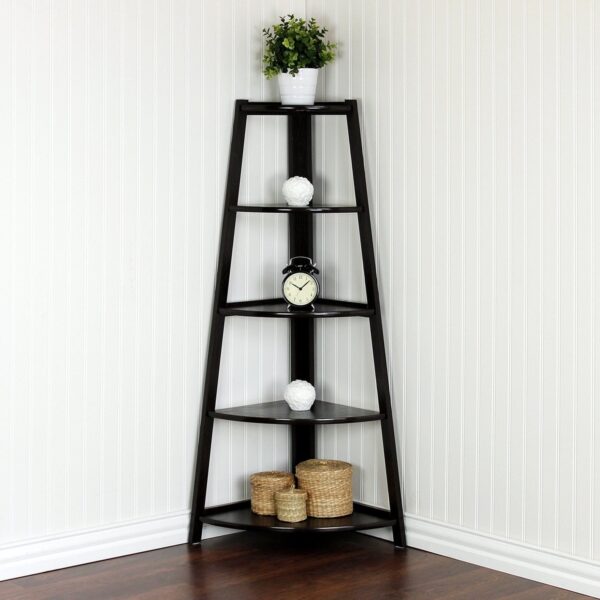 5 Tier Corner Ladder Shelf - Image 8