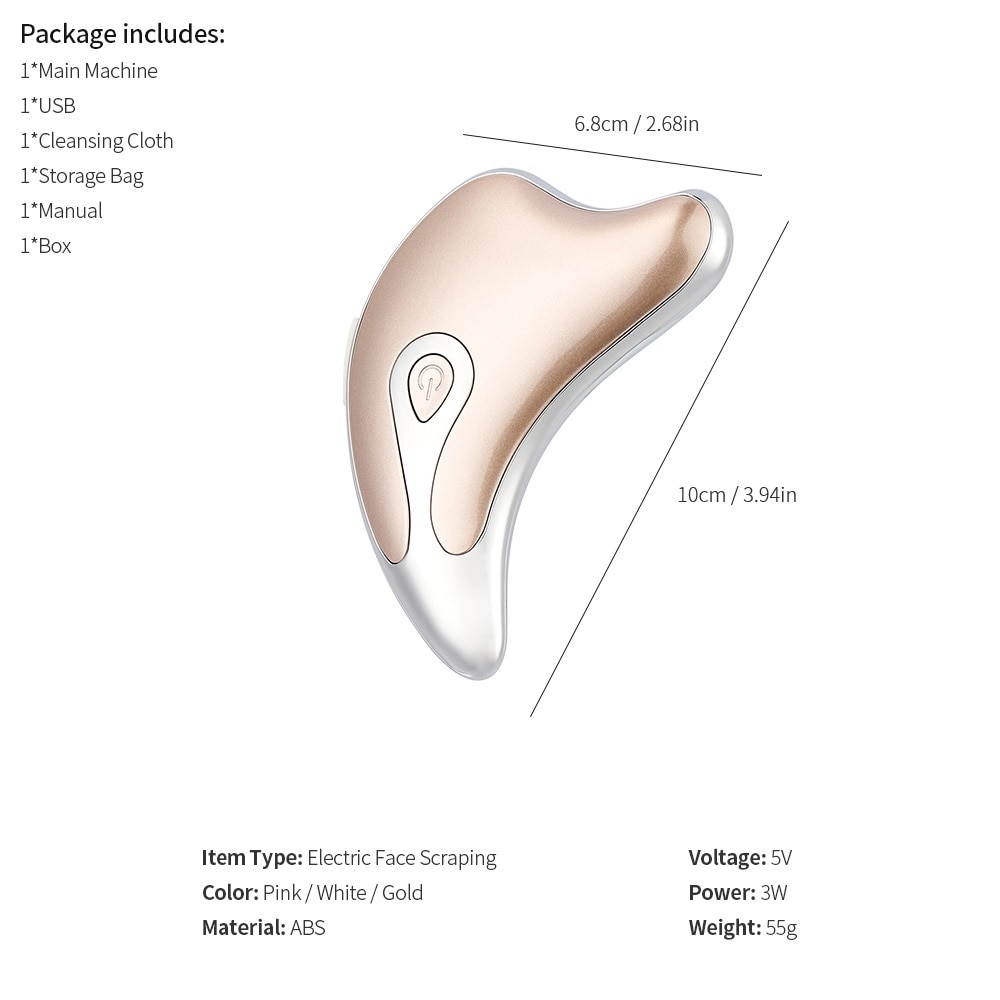 Electric Facial Scraping Massager