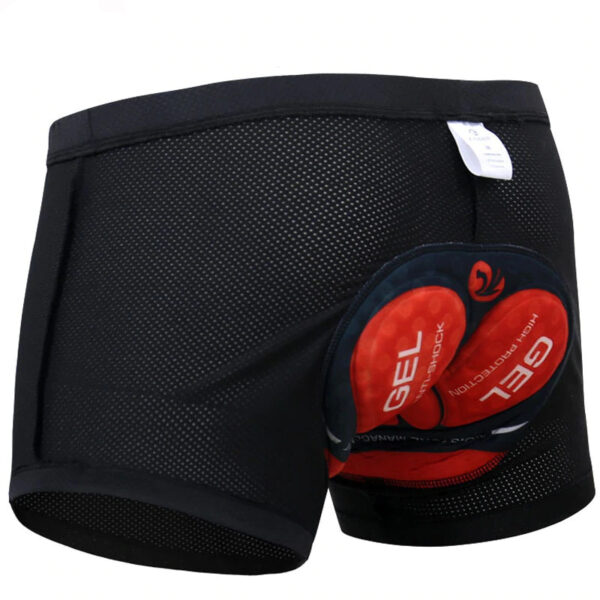 5D Gel Padded Shockproof Cycling Underwear Shorts