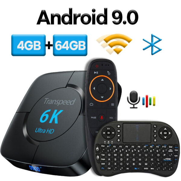 TV Box Google Voice Assistant Youtube 6K 3D Wifi - Image 3