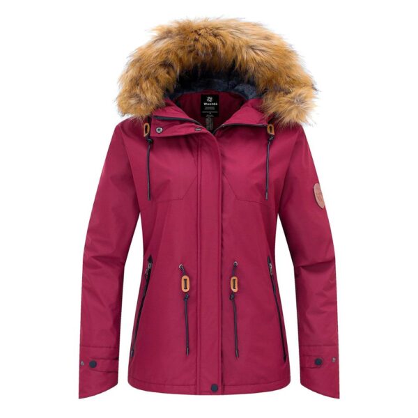 Women's 150D Jacquard Warm Jacket