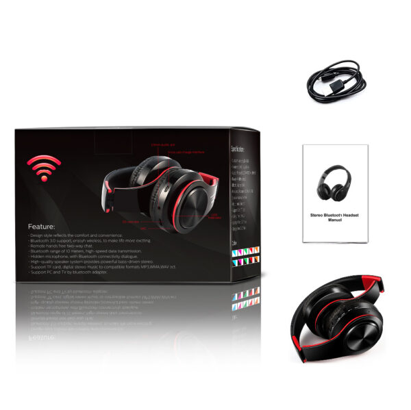 HiFi Stereo Bluetooth Headphones - Image 7