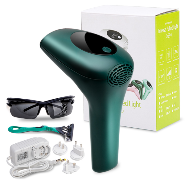 Colorful IPL Laser Hair Epilator with Goggles and Shaver - Image 5