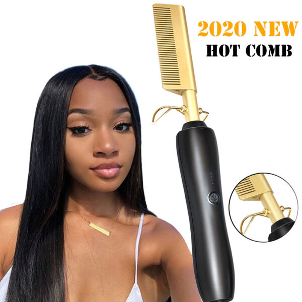 Hair Straightener Heat Comb