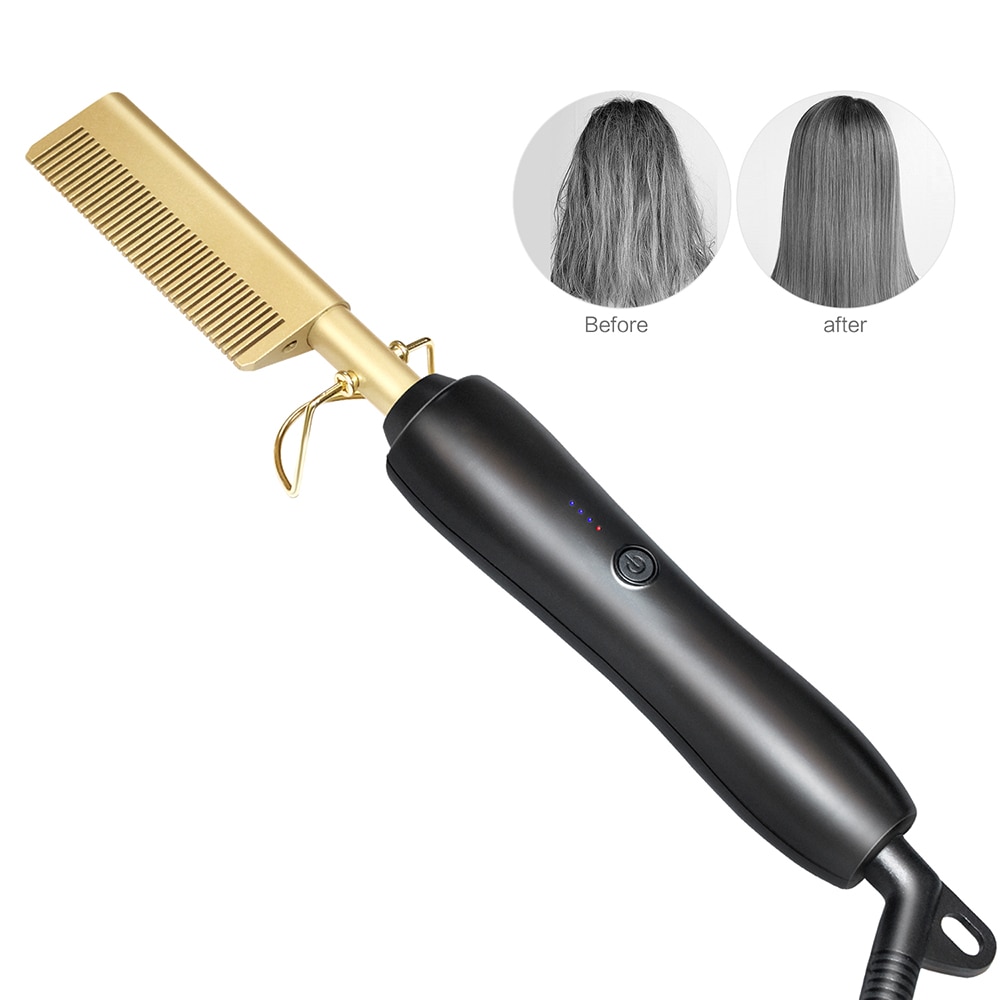 Hair Straightener Heat Comb