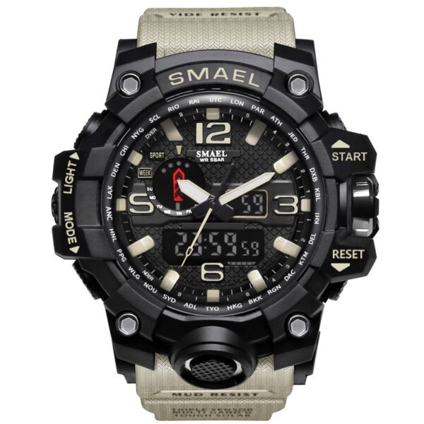 Rugged Sports Watches for Men with Digital and Analogue Display - Image 7