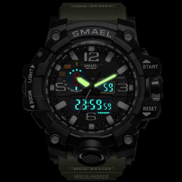 Rugged Sports Watches for Men with Digital and Analogue Display - Image 3