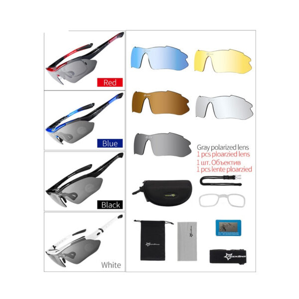 Men's Sport Style UV Protective Sunglasses - Image 8