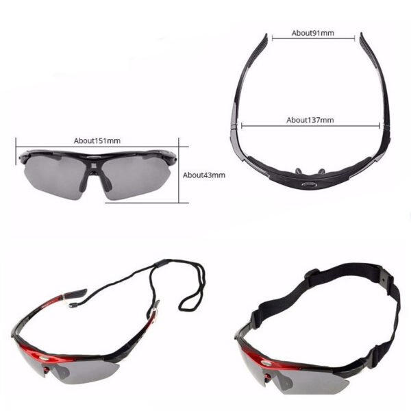 Men's Sport Style UV Protective Sunglasses - Image 4