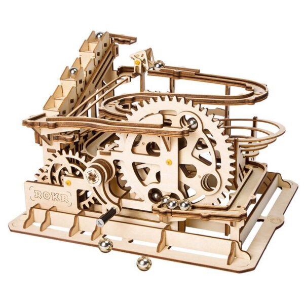 DIY Waterwheel Wooden Model Puzzle