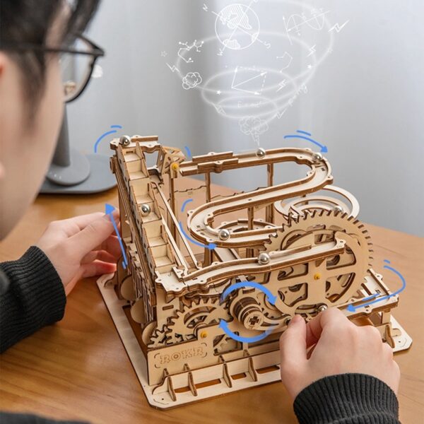 DIY Waterwheel Wooden Model Puzzle - Image 4