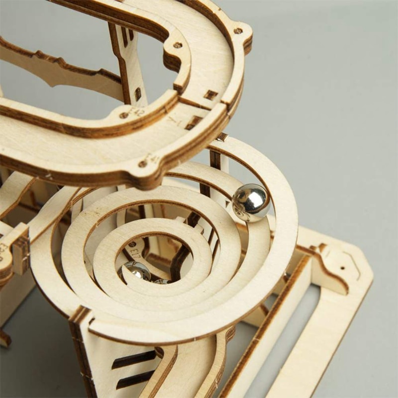 DIY Waterwheel Wooden Model Puzzle