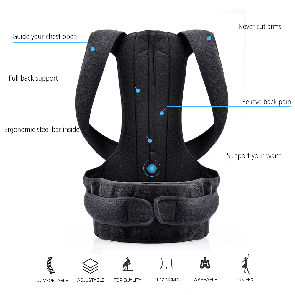 Breathable Adjustable Posture Corrector