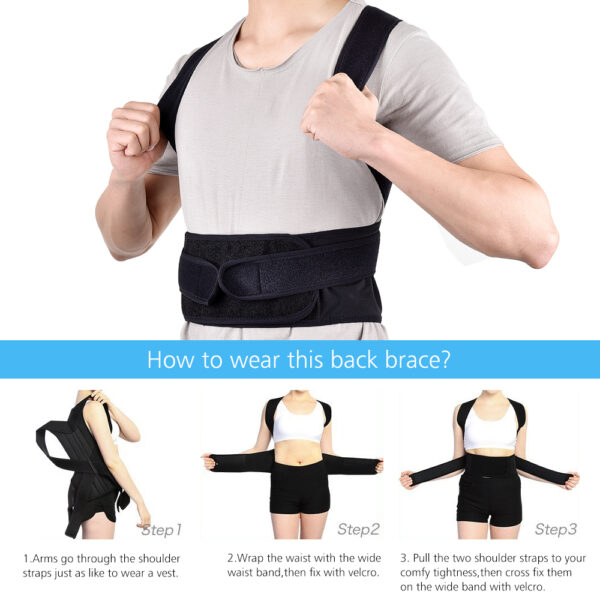 Breathable Adjustable Posture Corrector - Image 4