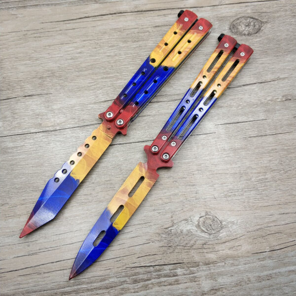 Rainbow Butterfly Knife - Image 7