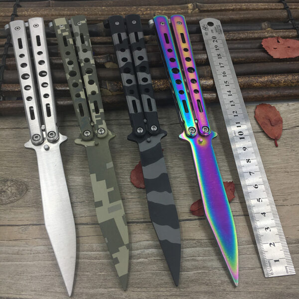 Rainbow Butterfly Knife - Image 5