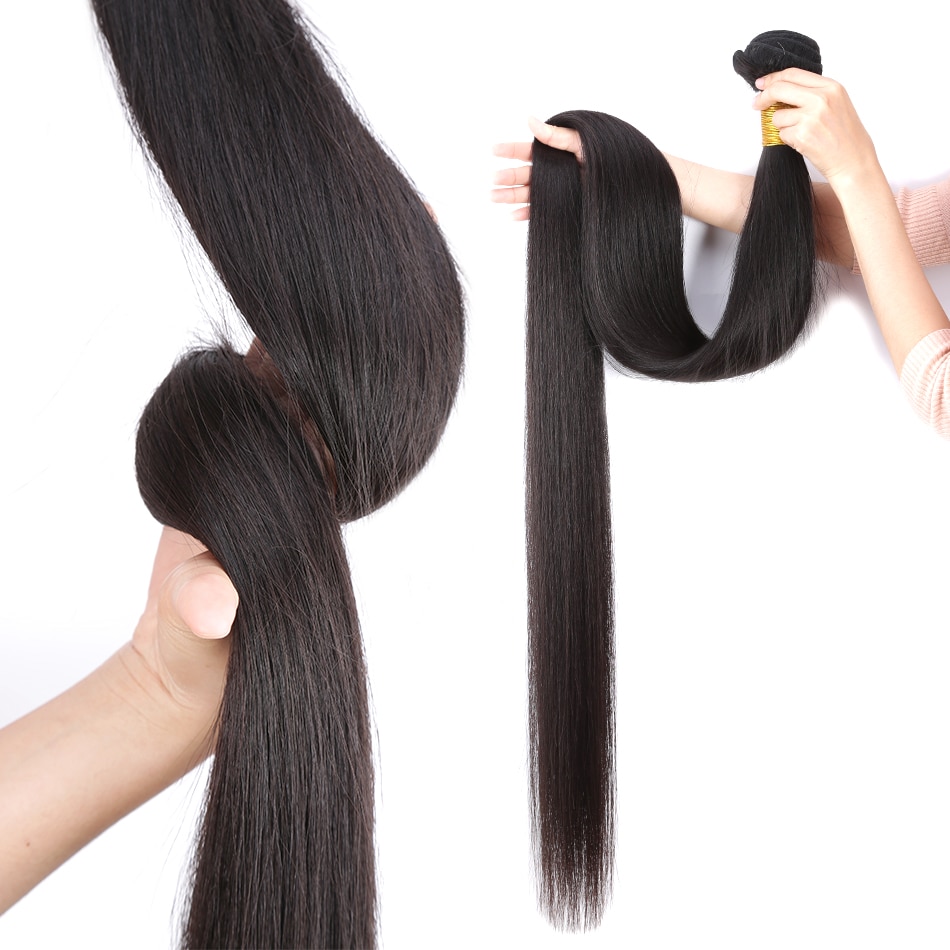 Straight Brazilian Hair Weaves