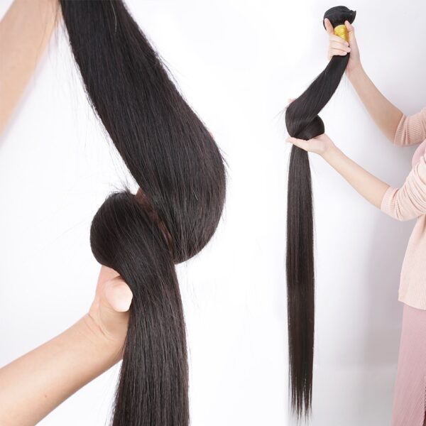 Straight Brazilian Hair Weaves - Image 5