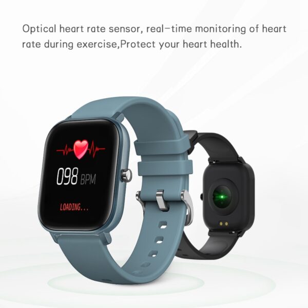 Waterproof Smartwatch with Heart Rate Blood Pressure Monitor - Image 6