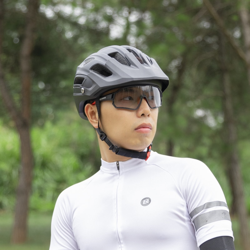 Men's UV400 Photochromic Bike Glasses