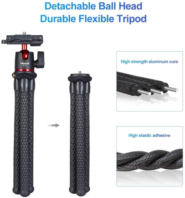 2 in 1 Super Flexible Octopus Tripod - Image 5