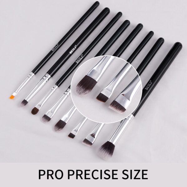 Goat Hair Eye Makeup Brushes 15 Pcs Set - Image 5