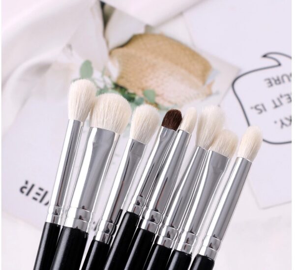 Goat Hair Eye Makeup Brushes 15 Pcs Set - Image 7