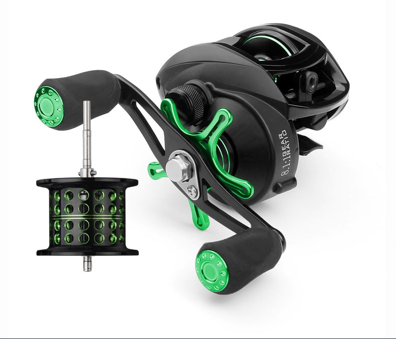 8.1:1 High Speed Casting Fishing Reel